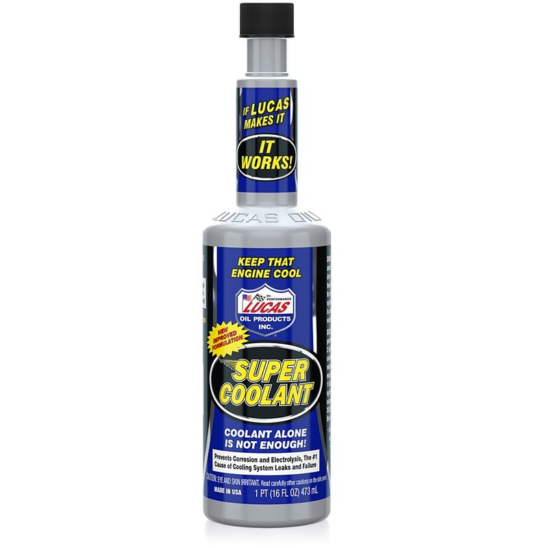 ضدیخ و ضدجوش و کولانت لوکاس مدل super coolant حجم 473 میلی لیتر